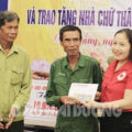 Trao nhà “chữ thập đỏ” cho hộ nghèo ở xã Cao Thắng